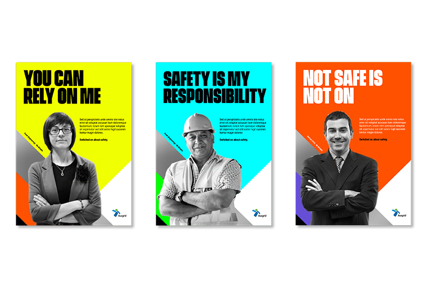 Ausgrid Safety Posters